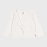 CARDIGAN - PETIT BATEAU - Sesso: Bambina - Colore: Bianco - Stagione: Primavera-Estate