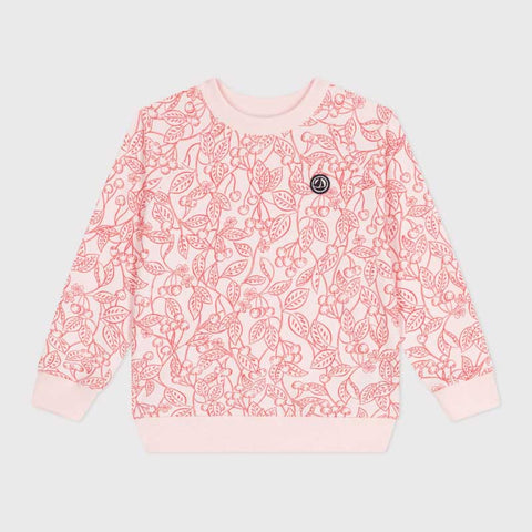 SWEATSHIRT - PETIT BATEAU - Sesso: Bambina - Colore: Arancione - Stagione: Primavera-Estate