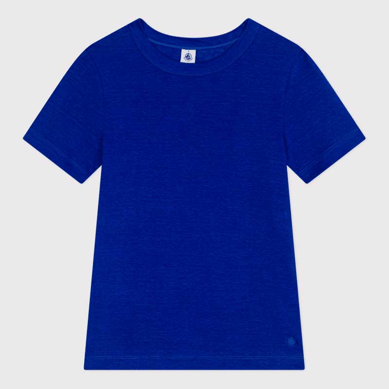 T-shirt  della Linea Abbigliamento Donna Petit Bateau  in jersey di lino è l'ideale per la stagio...