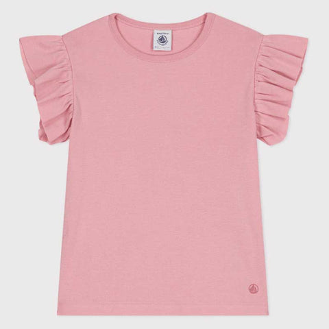 TEE SHIRT - PETIT BATEAU - Sesso: Bambina - Colore: Rosa - Stagione: Primavera-Estate