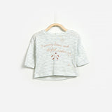 Striped Jersey Long Sleeve T-shirt - PLAY UP - Sesso: Bambina - Colore: Grigio - Stagione: Primavera-Estate
