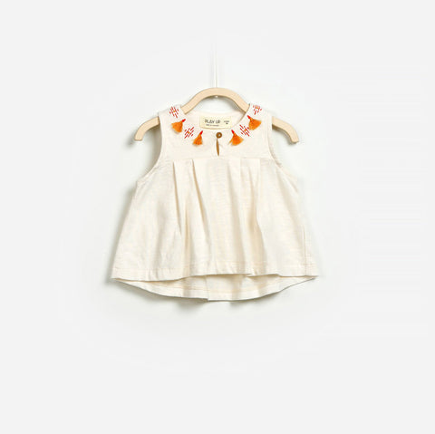 Flamé Jersey Tank Top - PLAY UP - Sesso: Bambina - Colore: uni - Stagione: Primavera-Estate