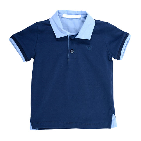 POLO - SILVIAN HEACH - Colore: Blu - Stagione: Primavera-Estate