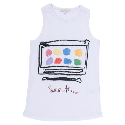 MAXISINGLET MORIO - SILVIAN HEACH - Sesso: Bambina - Colore: Bianco - Stagione: Primavera-Estate