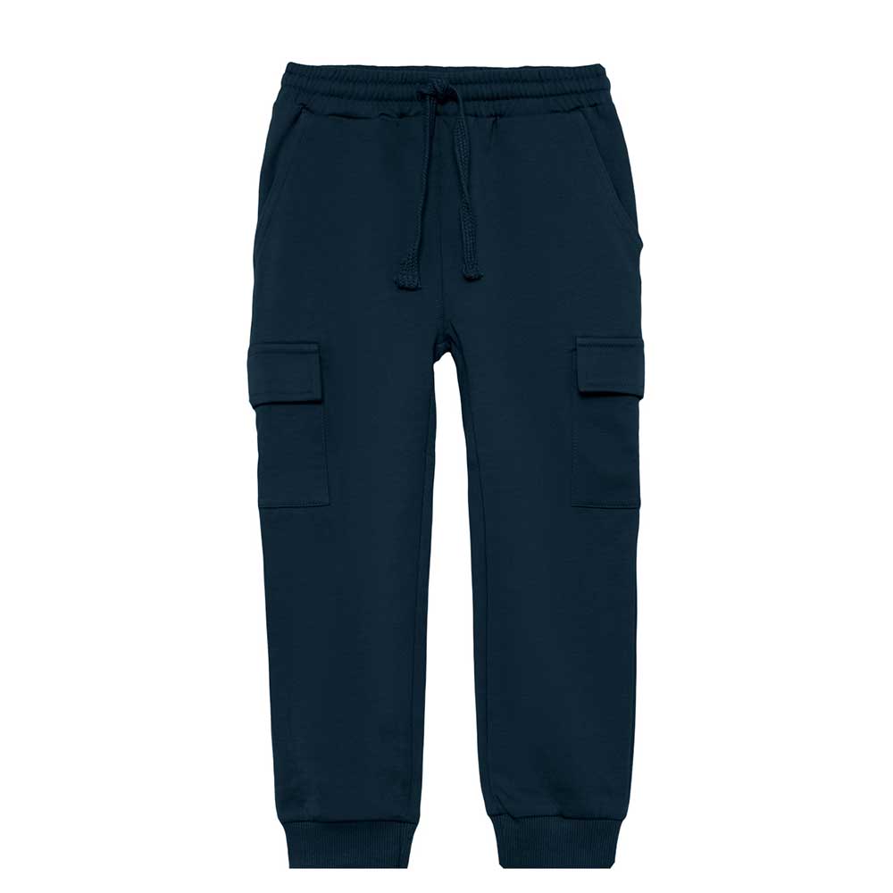 Diese Cargo-Jogginghose ist ideal, um deinen Kindern an kühleren Tagen Komfort und Bewegungsfreih...