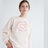 Rundhals-Sweatshirt mit Print