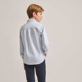 Camicia a righe da ragazzo