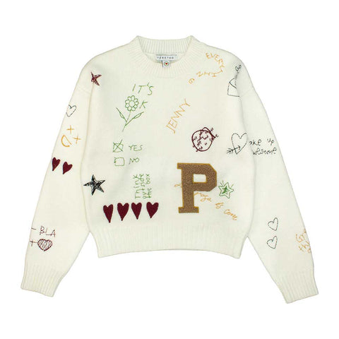 MAGLIA CON RICAMI  RAGAZZA
