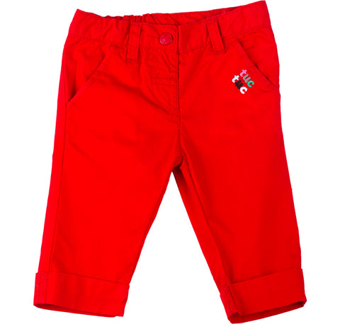 PANTALONE - Tuc Tuc - Sesso: Bambina - Colore: Rosso - Stagione: Primavera-Estate