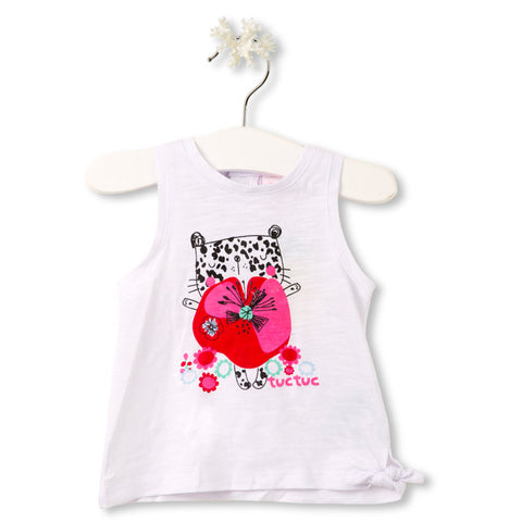 CAMISETA S/M L&amp;B - Tuc Tuc - Sesso: Bambina - Colore: uni - Stagione: Primavera-Estate
