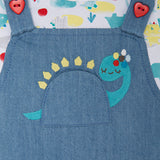 JEANS UND JERSEYKLEID
