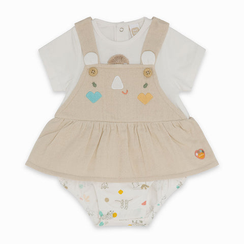 TUTINA CHIFFON E JERSEY - TUC TUC - Sesso: Bambina - Colore: uni - Stagione: Primavera-Estate