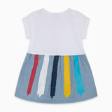 ABITO JEANS E JERSEY - Tuc Tuc - Sesso: Bambina - Colore: uni - Stagione: Primavera-Estate