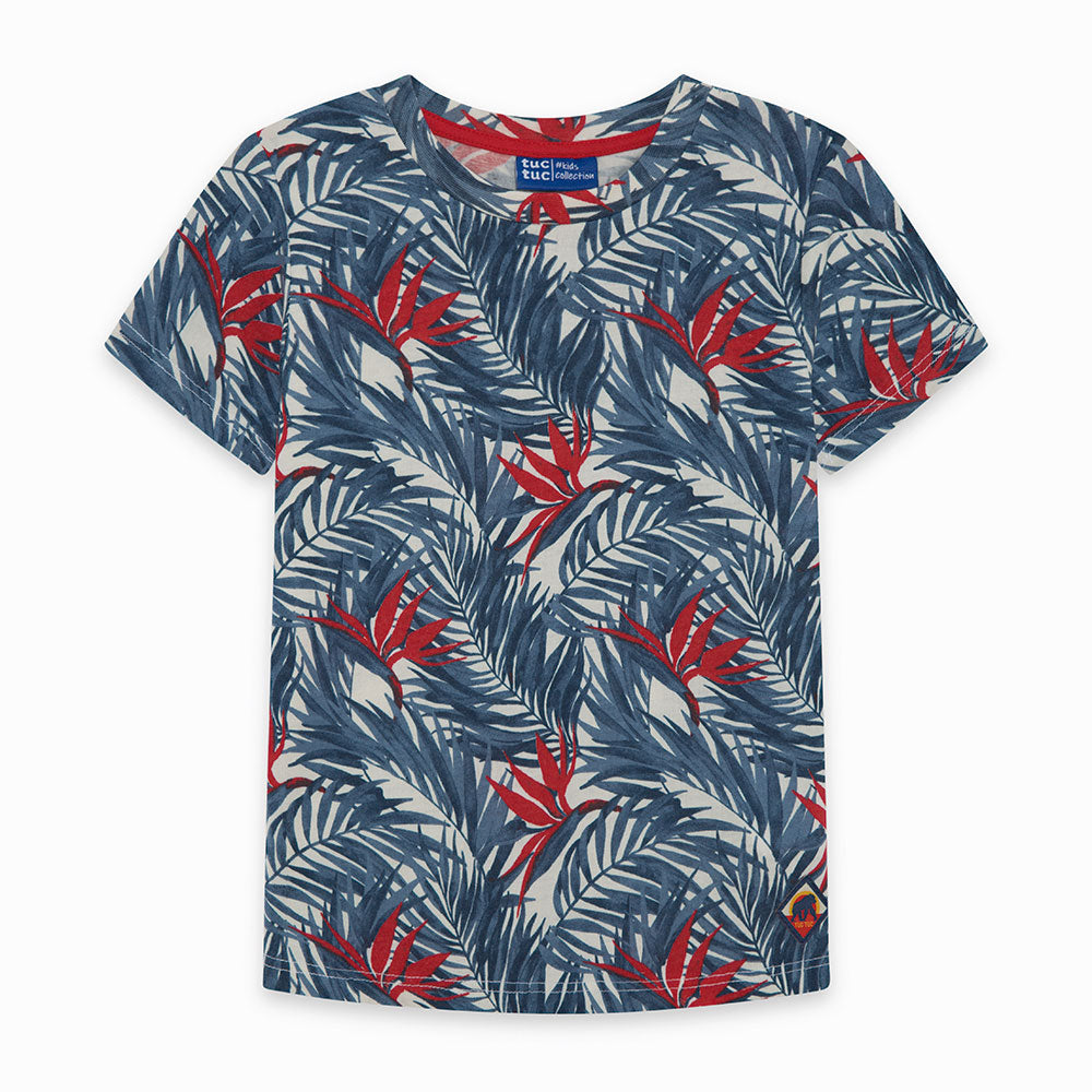 
  T-shirt della Linea Abbigliamento Bambino Tuc Tuc a manica corta con fantasia all-over.



   ...