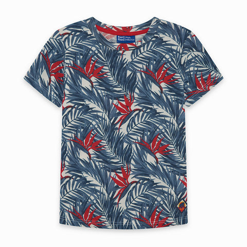 T-SHIRT AUS JERSEY