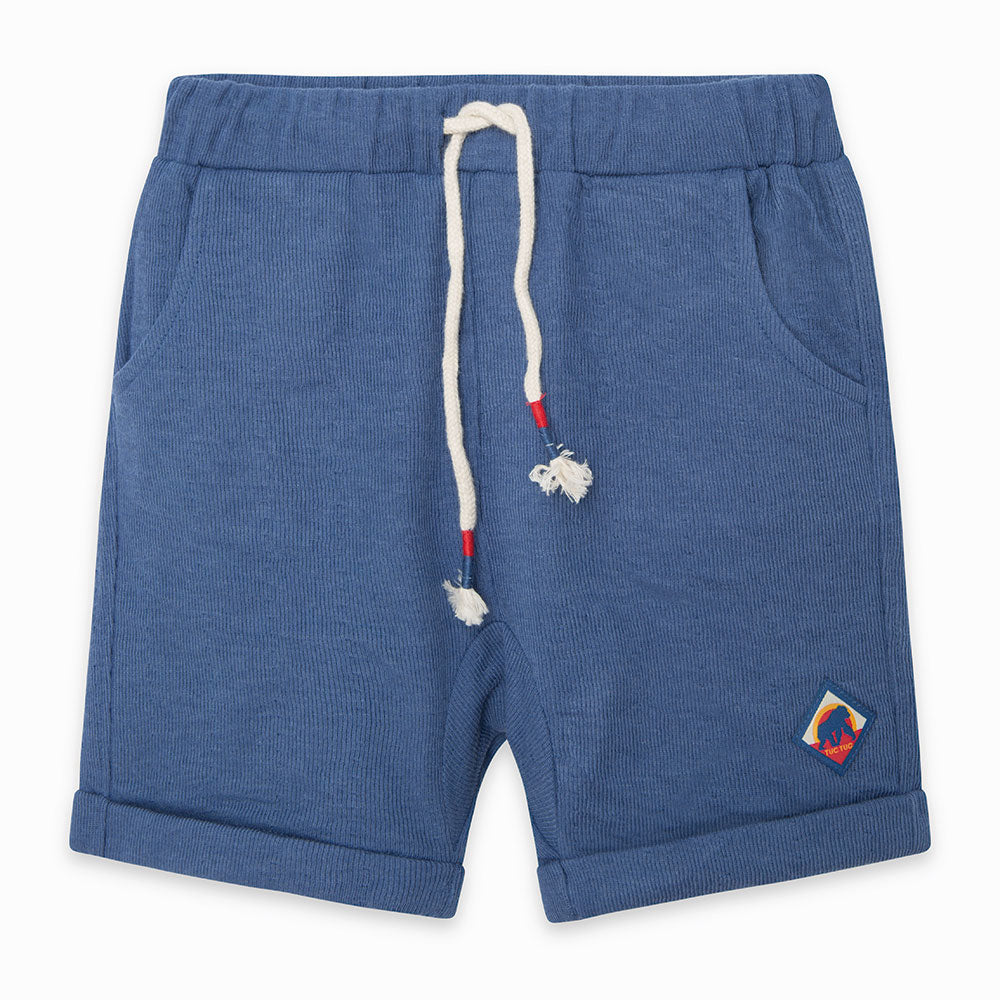 
  Einfarbige Bermudashorts aus der Tuc Tuc Childrenswear Line, mit Schnürung in
  Taille und Bün...