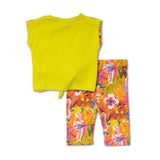 T SHIRT E LEGGINGS CAPRI JERSEY - TUC TUC - Sesso: Bambina - Colore: uni - Stagione: Primavera-Estate