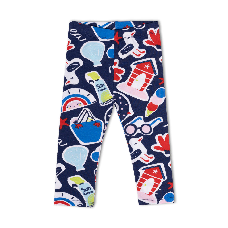 
Leggings aus der Kindermodelinie Tuc Tuc mit marineblauem Muster.

Zusammensetzung: BAUMWOLLE 95...