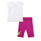 T-SHIRTS UND LEGGINGS AUS CAPRI-TRIKOT