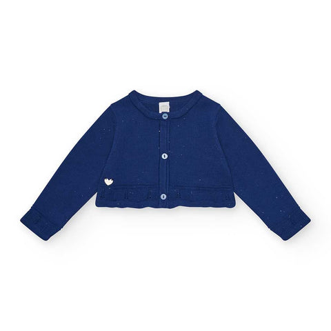 GIACCA TRICOT - TUC TUC - Sesso: Bambina - Colore: Blu - Stagione: Primavera-Estate