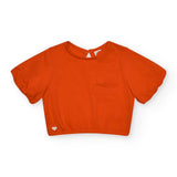 T-SHIRT JERSEY - TUC TUC - Sesso: Bambina - Colore: Arancione - Stagione: Primavera-Estate