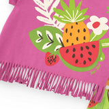JERSEY T-SHIRT UND RADLERLEGGINGS