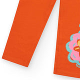 LEGGINGS JERSEY (NICE PRICE) - Tuc Tuc - Sesso: Bambina - Colore: Arancione - Stagione: Primavera-Estate
