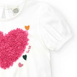 T-SHIRT JERSEY - TUC TUC - Sesso: Bambina - Colore: Bianco - Stagione: Primavera-Estate