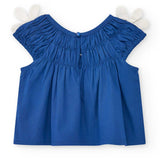 CAMICIA TELA COTOE - Tuc Tuc - Sesso: Bambina - Colore: Blu - Stagione: Primavera-Estate