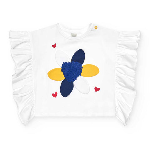 T-SHIRT JERSEY - TUC TUC - Sesso: Bambina - Colore: Bianco - Stagione: Primavera-Estate