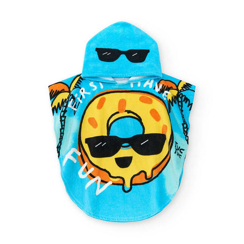 STRANDTUCH-PONCHO