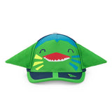 Cappello estivo bambini con design colorato e orecchie di pesce.