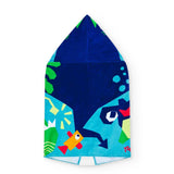 STRANDTUCH-PONCHO
