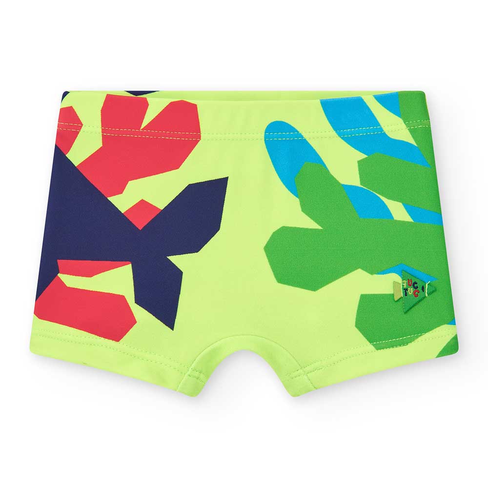Boxershorts für Jungen aus der Kinderbekleidungslinie Tuc Tuc, mit lebhaft buntem Muster.
Zusamme...