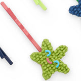 SET 4 CLIPS CHEVEUX COLORTHESEA