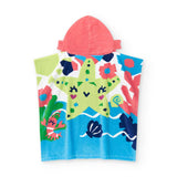 STRANDTUCH-PONCHO