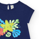 ABITO JERSEY - TUC TUC - Sesso: Bambina - Colore: Blu - Stagione: Primavera-Estate