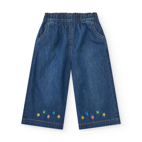 BAUMWOLL-LEINENHOSE