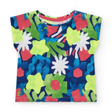 2 T-SHIRT E LEGGING CICLISTA JERSEY - TUC TUC - Sesso: Bambina - Colore: Blu - Stagione: Primavera-Estate