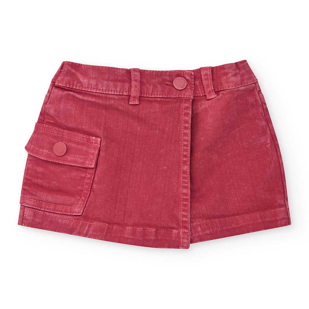 Gonna pants from the Tuc Tuc Girls' Clothing Line, with a wrap closure at the front and a side po...