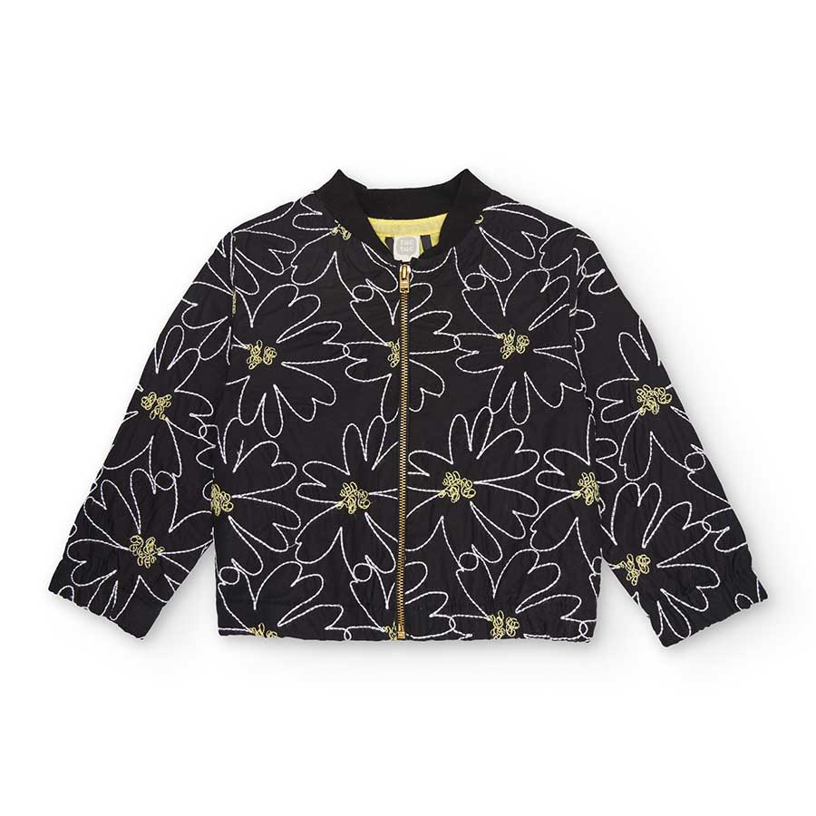 Bomberjacke aus der Tuc Tuc Kinderbekleidungslinie, aus Baumwollcanvas mit floralen Stickereien.
...