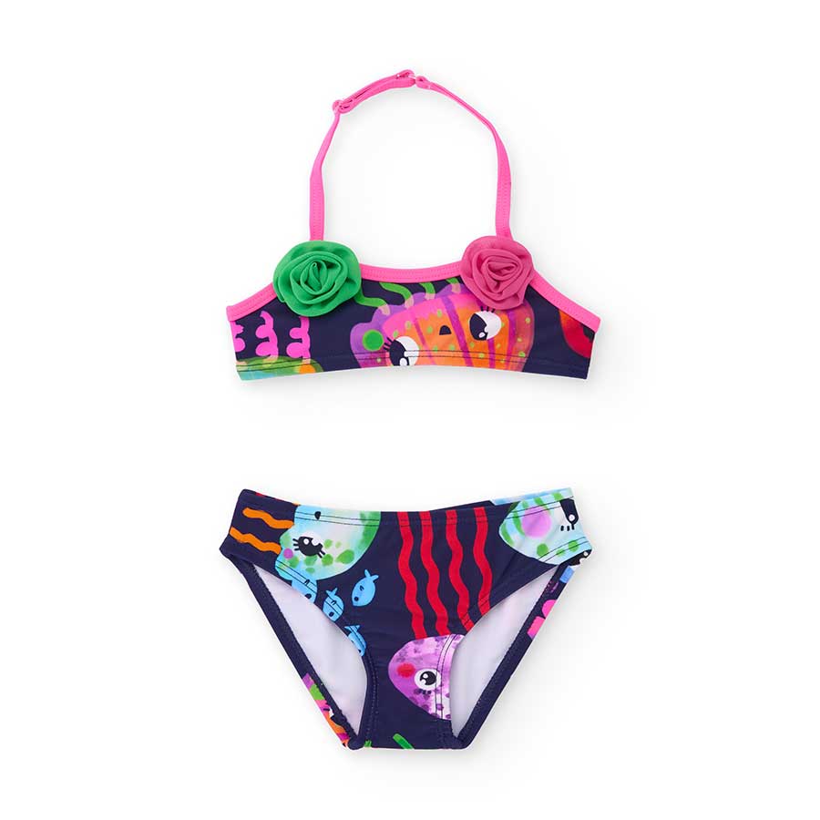 Bikini aus der Tuc tuc Kinderbekleidungslinie, in leuchtenden Farben.
 Zusammensetzung: POLYAMID ...