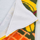 STRANDTUCH-PONCHO