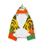 STRANDTUCH-PONCHO