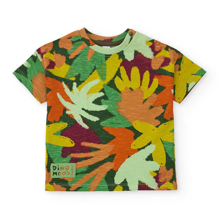 T-Shirt aus der Tuc Tuc Kinderbekleidungslinie, mit buntem Allover-Muster.
Zusammensetzung: 100,0...