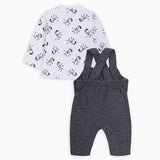 SALOPETTE FLANELLA E T-SHIRT - Tuc Tuc - Colore: uni - Stagione: Autunno-Inverno