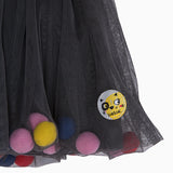 JERSEY AND TULLE SKIRT