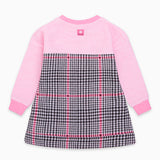 JERSEY KLEID UND SWEATSHIRT
