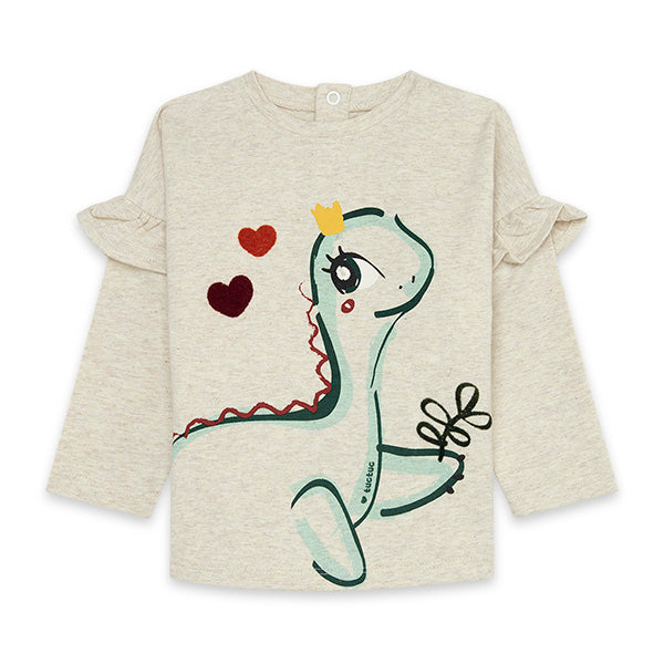 
  Langarm-T-Shirt aus der Kinderbekleidungslinie Tuc Tuc, Highlands-Kollektion;
  mit riccetto a...