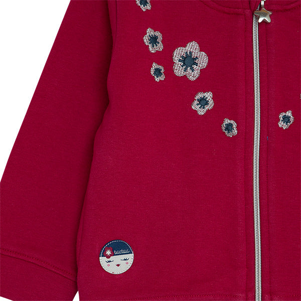 
  Felpa della linea abbigliamento Bambina Tuc Tuc, collezione Kyoto Girls. Con zip
  sul davanti...